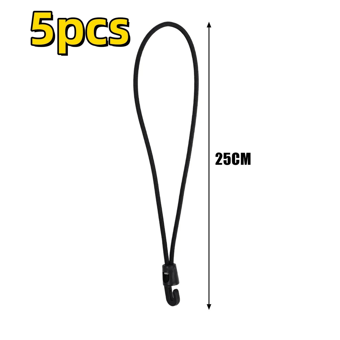 Bungee-Cord-Expander mit Haken und Gummi-Tensoren für Zelt