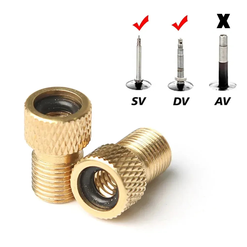 Presta zu Schrader Adapter für Fahrradventile – clever-campen Camping & Outdoor Schweiz