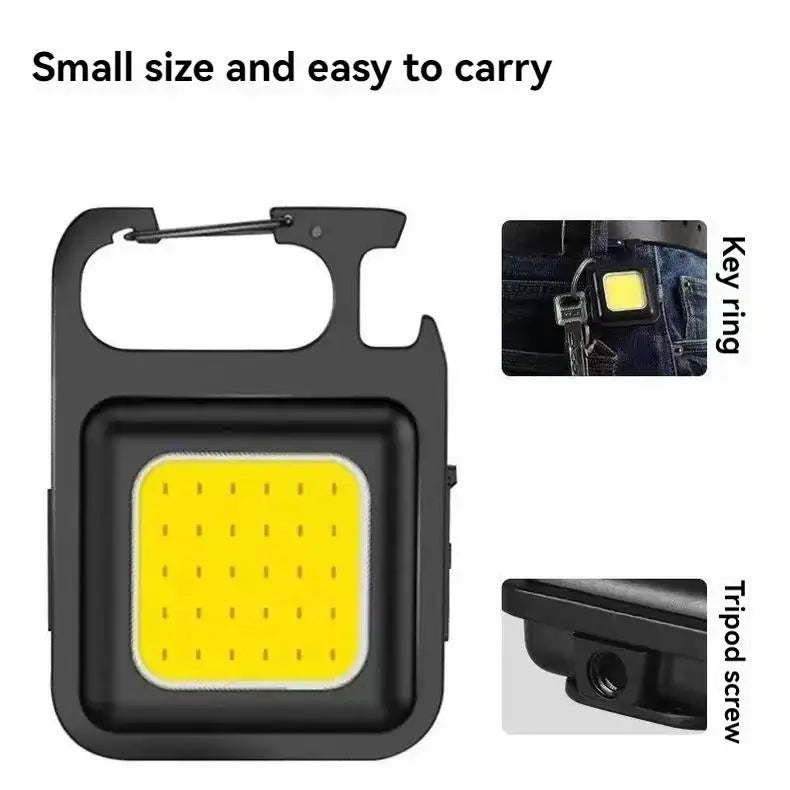 Rechargeable COB LED USB Stirnlampe mit starkem Magneten