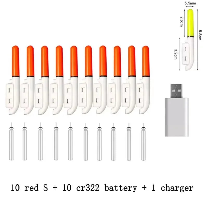 Elektronische Angelstecklampe mit Aufladbarer Batterie