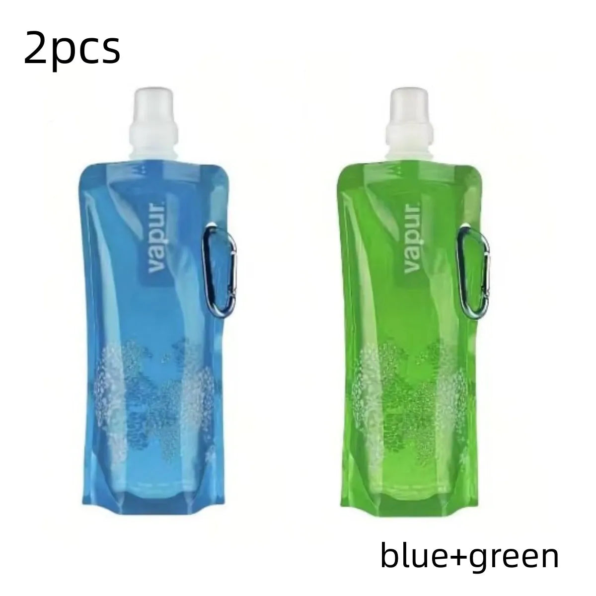 500ML Faltbare Silikon Trinkflasche für Outdoor Aktivitäten