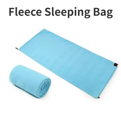 Ultraleichter Fleece Schlafsack für Camping und Reisen – clever-campen Camping & Outdoor Schweiz