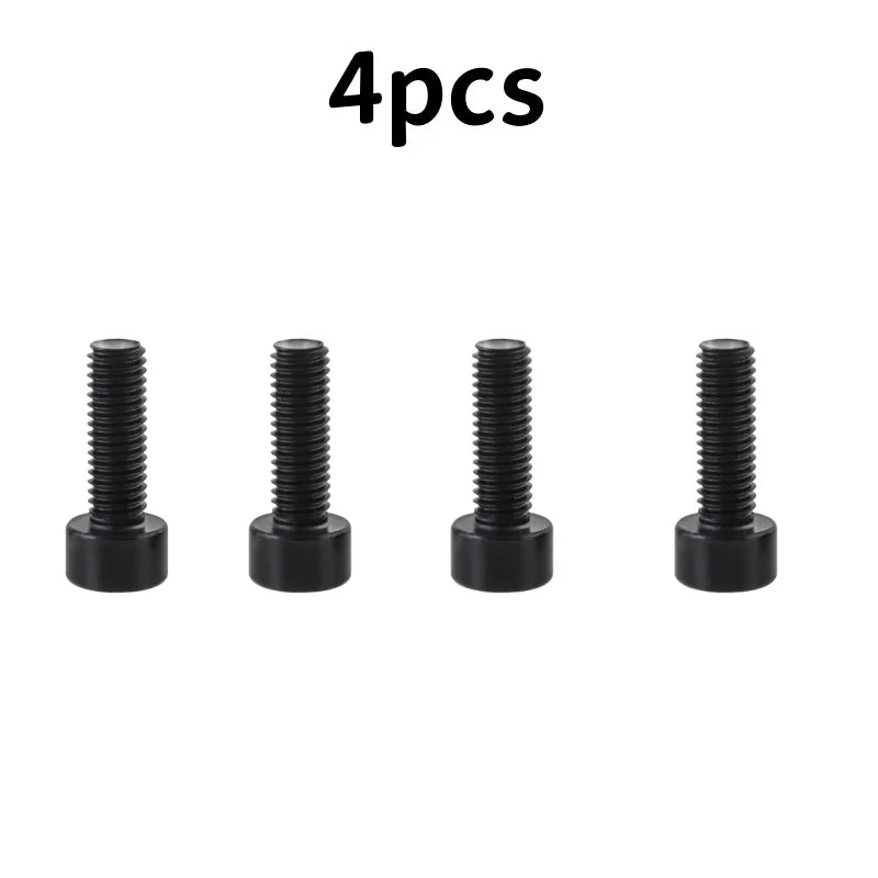 4 Stück Wasserflaschen Halter Schrauben Set Aluminium