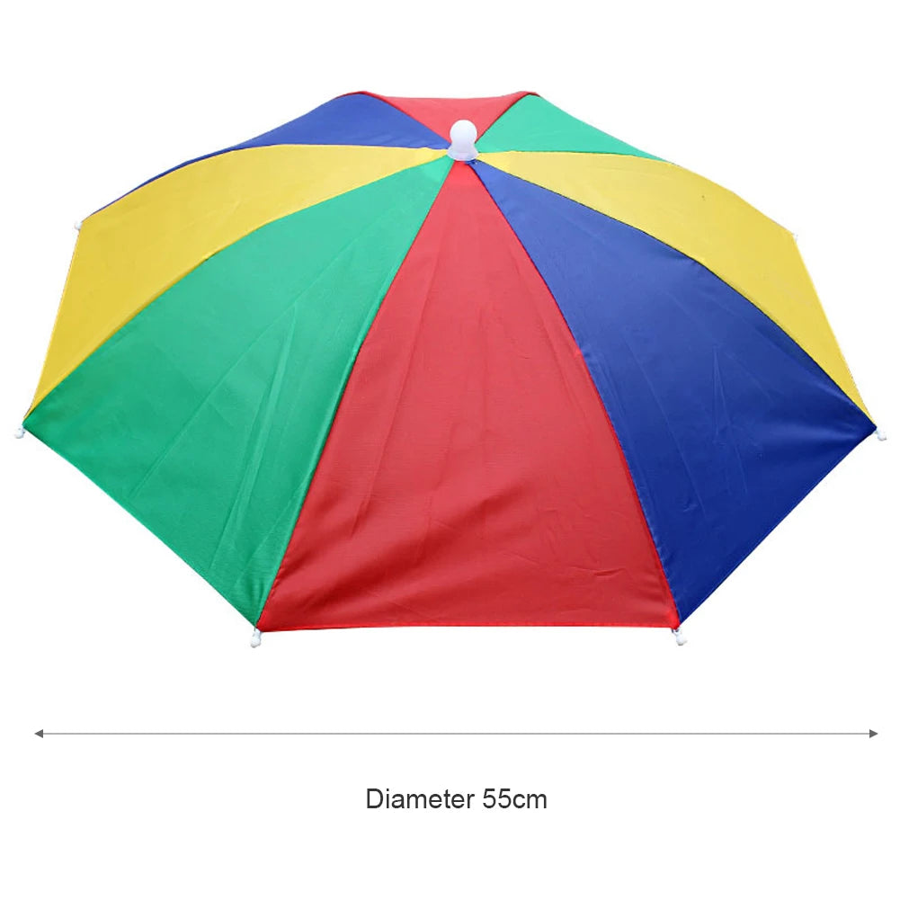 Faltbarer Regenschirm-Hut für Outdoor & Camping