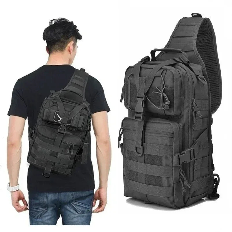 Taktischer Sling Rucksack Wasserdicht für Outdoor – clever-campen Camping & Outdoor Schweiz