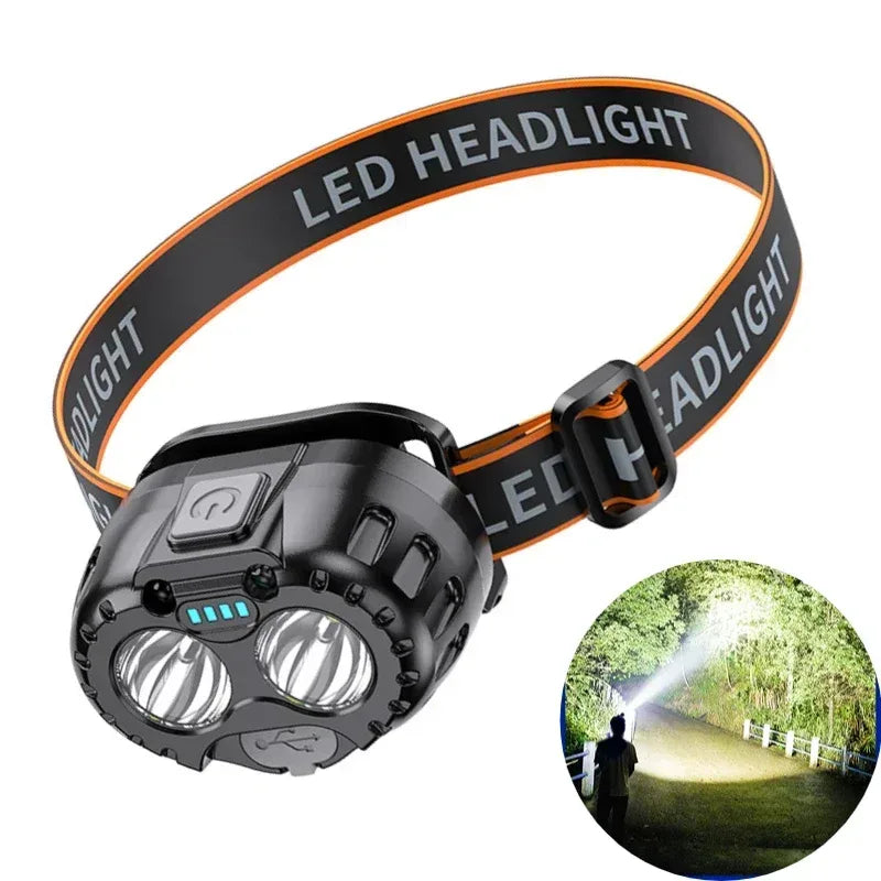 USB wiederaufladbare LED Stirnlampe für Outdoor – clever-campen Camping & Outdoor Schweiz