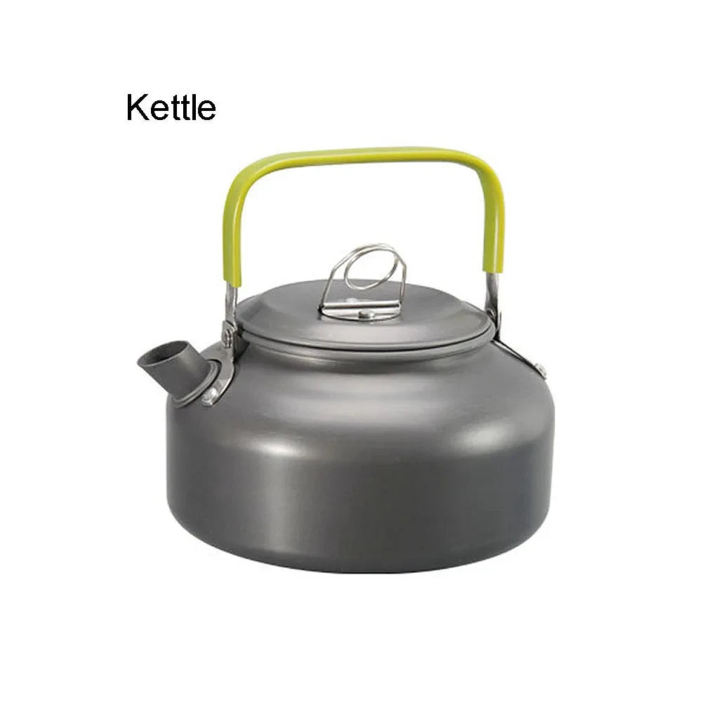 Aluminium Camping Kochgeschirr Set – Leicht und Tragbar