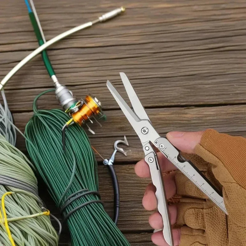 Multifunktions-Falt-Schere aus Edelstahl – Survival-Tool – clever-campen Camping & Outdoor Schweiz