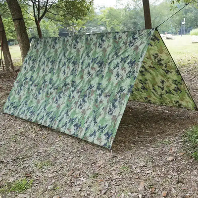 Ultraleichte Camping-Tarp 100x145cm Camouflage – clever-campen Camping & Outdoor Schweiz