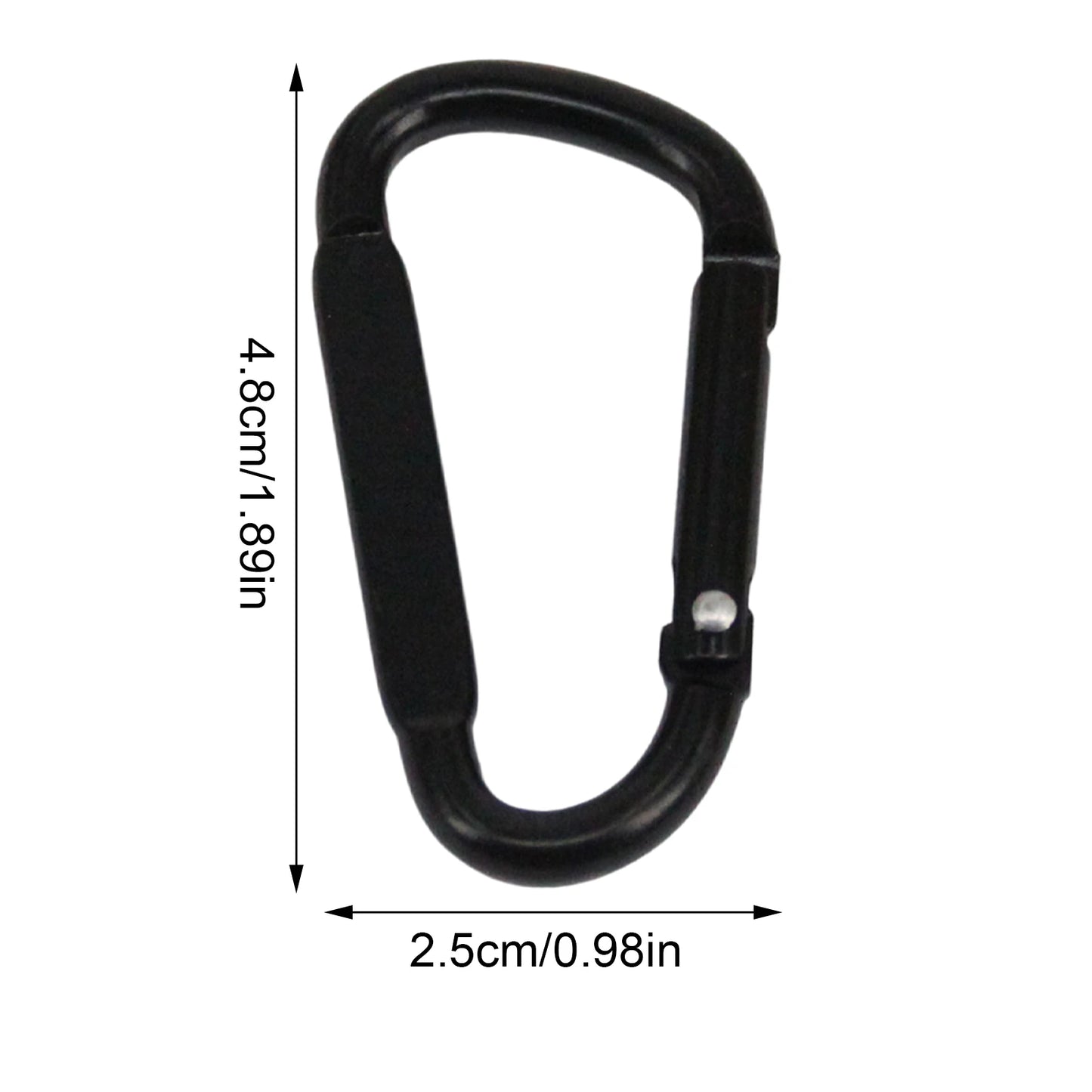 Doppelter Clip Karabiner Outdoor Haken für Rucksack