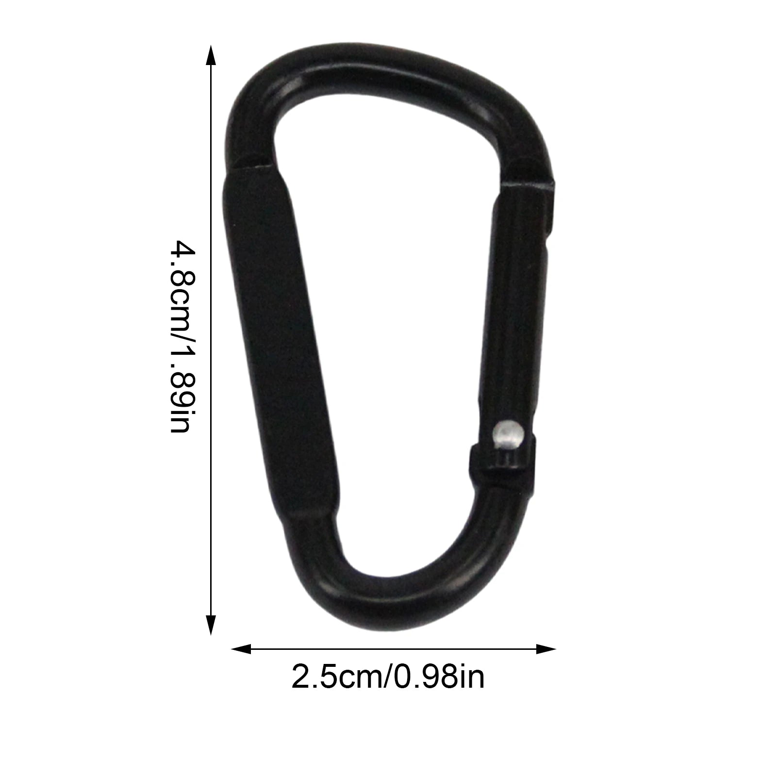 Doppelter Clip Karabiner Outdoor Haken für Rucksack