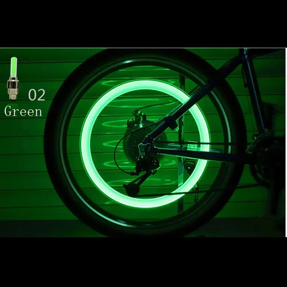 LED Fahrradventilkappen mit Bewegungssensor