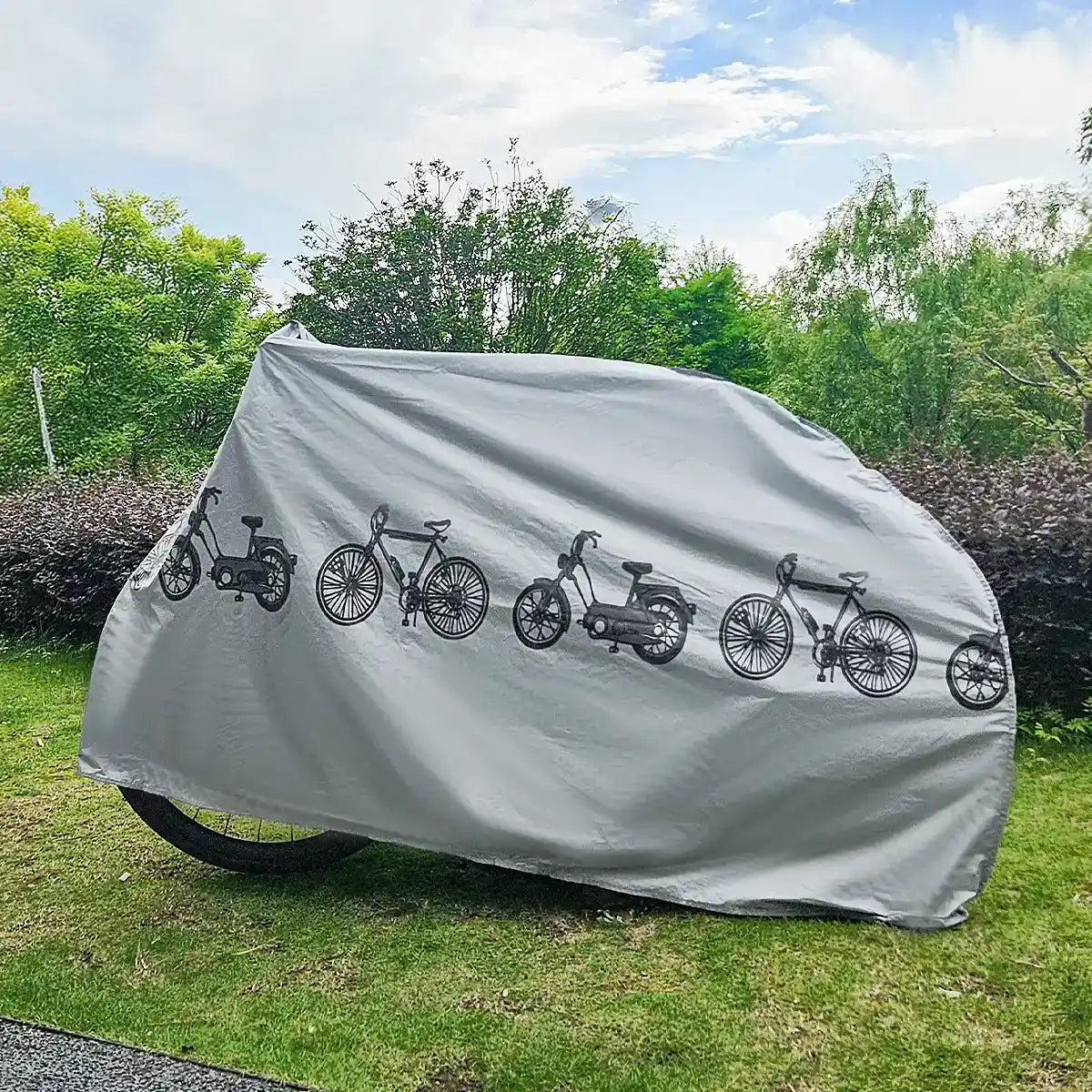 Allwetter Fahrradabdeckung – UV- und Frostschutz – clever-campen Camping & Outdoor Schweiz