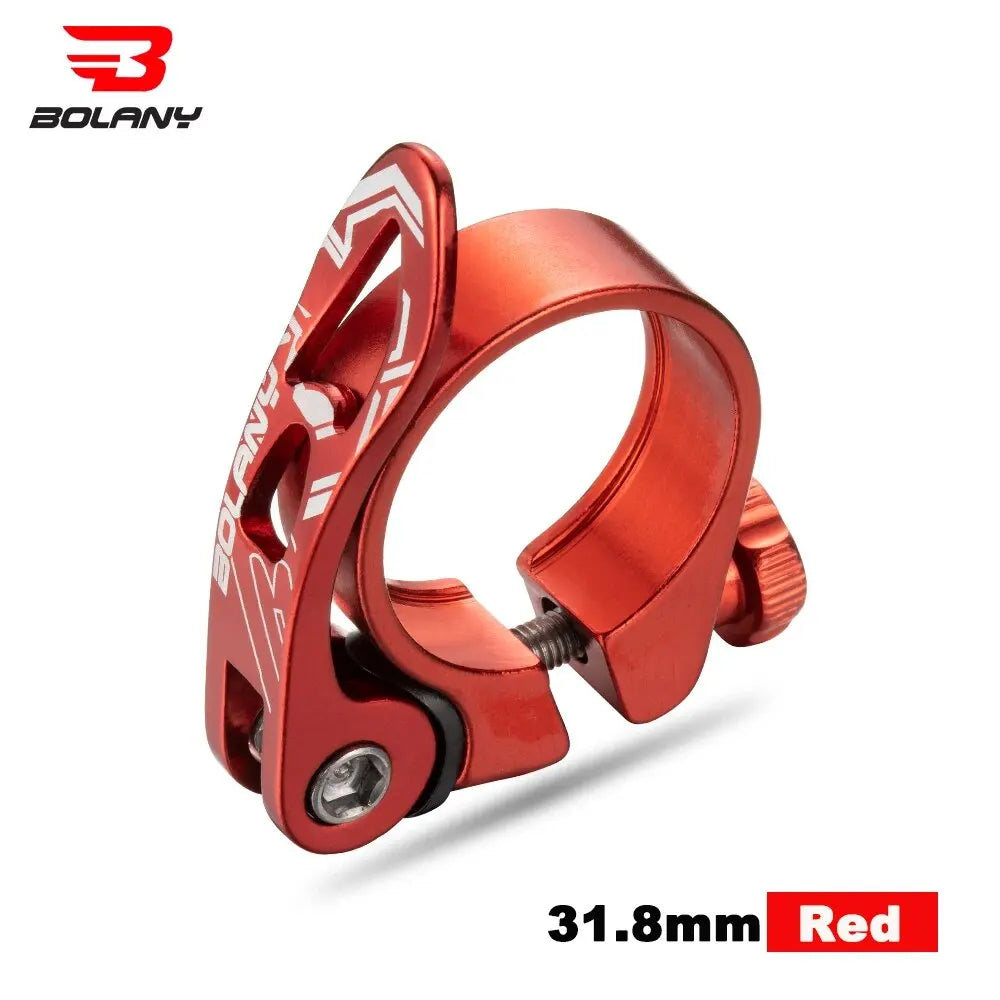 Bolany MTB Sattelstützen-Klemme Schnellverschluss 31.8mm