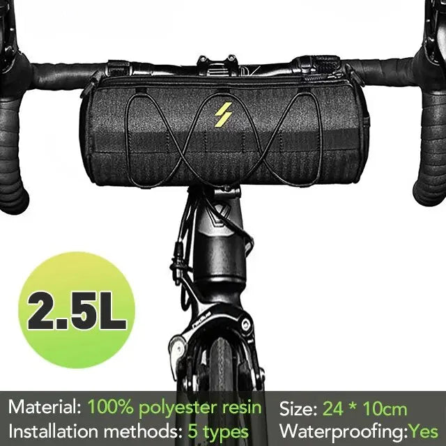 Fahrrad-Lenkertasche 2.5L Multifunktionale Fahrradtasche
