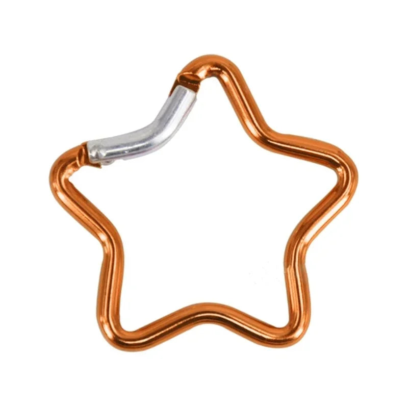 Sternförmiger Karabiner Clip für Rucksäcke und Taschen