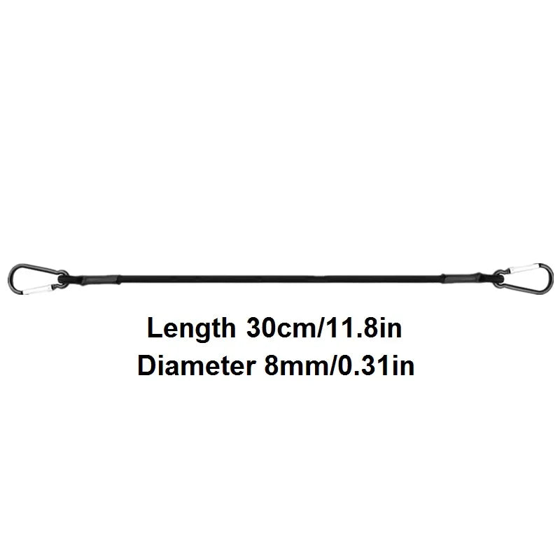 Dehnbare Bungee-Seile 30/60/90/120/150CM mit Haken