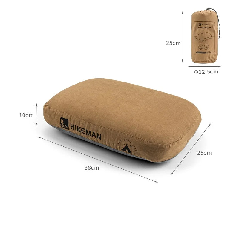 Campingkissen aus Memory Foam – Tragbares Reisekissen