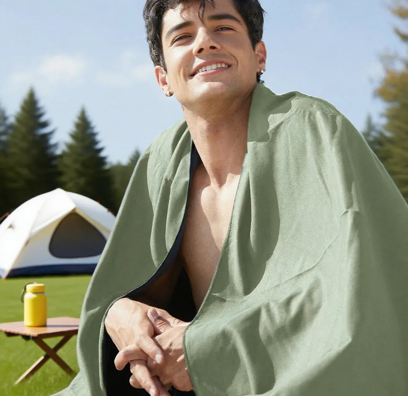Premium Mikrofaser Handtuch – Ultra saugfähig & schnell – clever-campen Camping & Outdoor Schweiz