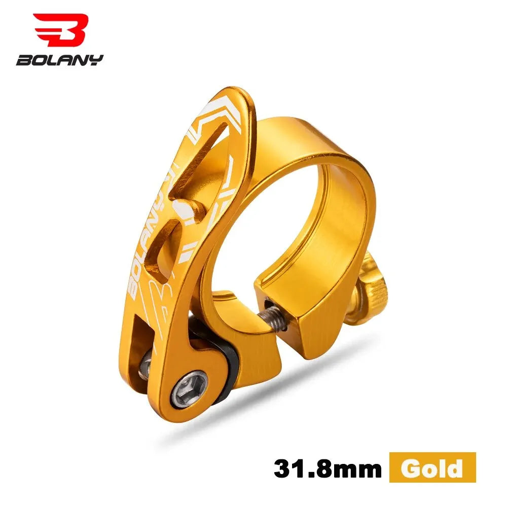 Bolany MTB Sattelstützen-Klemme Schnellverschluss 31.8mm