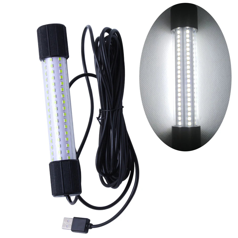 Unterwasser-LED-Angellampe, Mehrfarbig, tragbar, hohe
