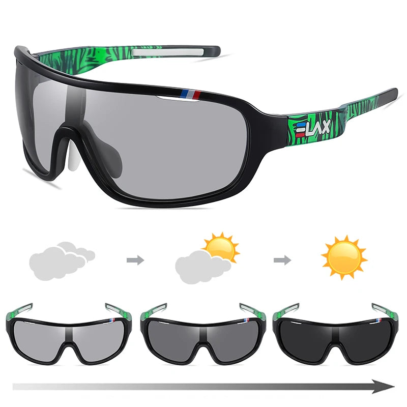 ELAX Polarized Photochromic UV400 Wander-Sonnenbrillen
