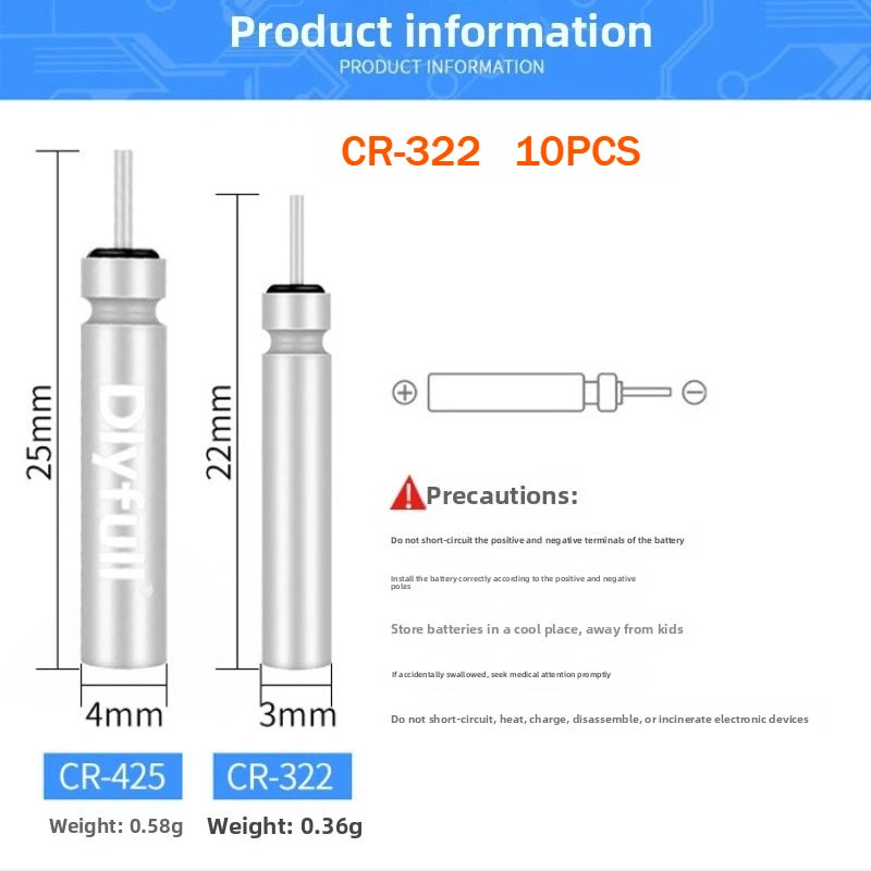 CR425 Luminous Batterie für Nachtangeln – langlebig