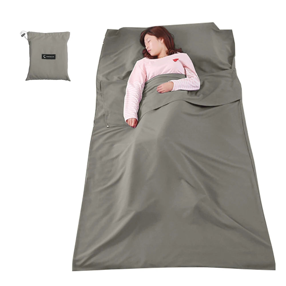 Leichter Schlafsack-Innenbezug für Camping und Reisen
