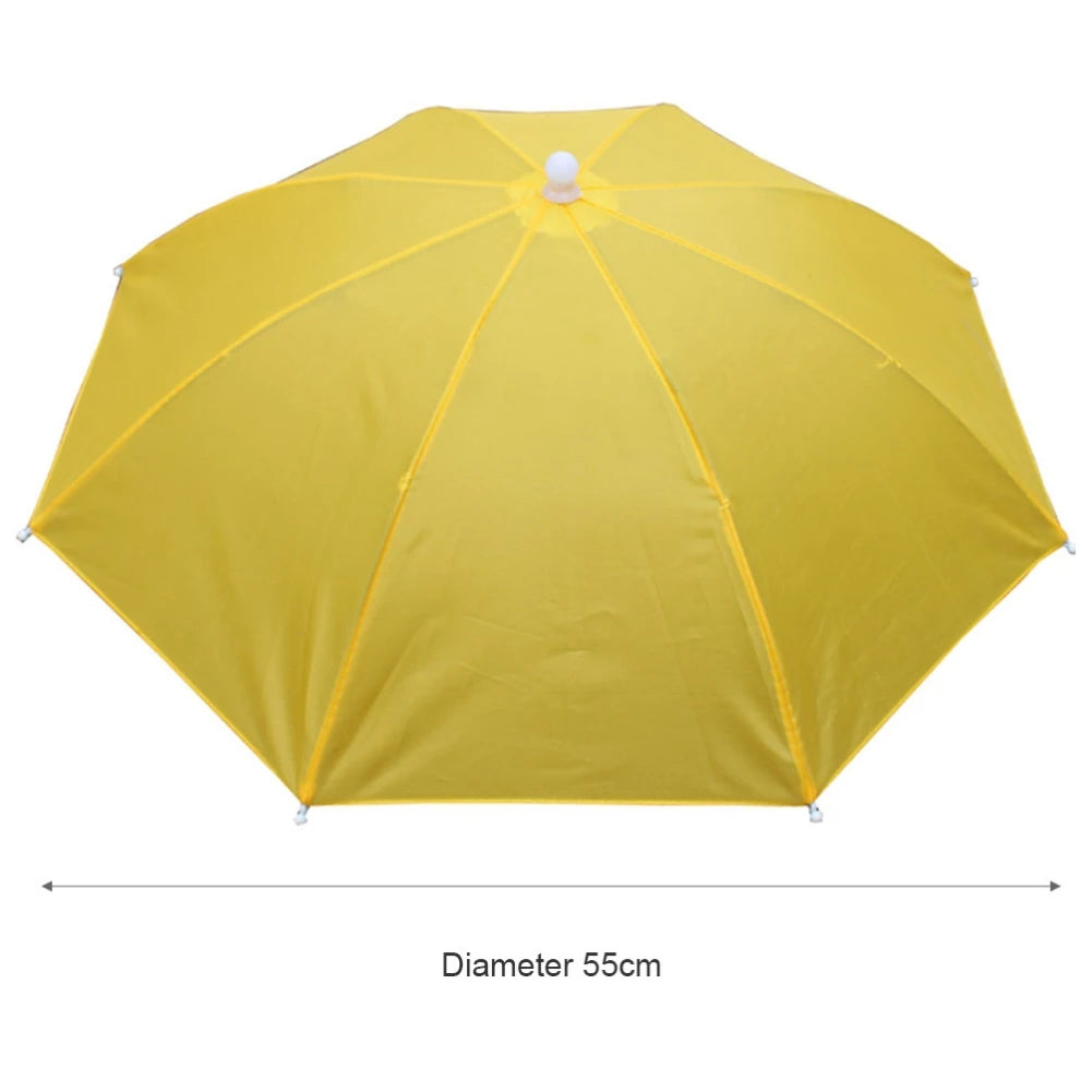 Faltbarer Regenschirm-Hut für Outdoor & Camping