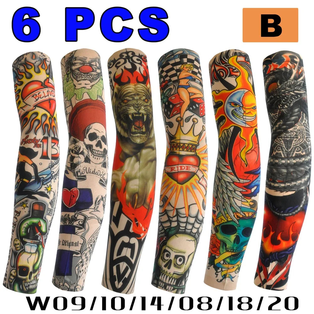 Tattoo Ärmel Unisex UV-Schutz für Angeln und Outdoor