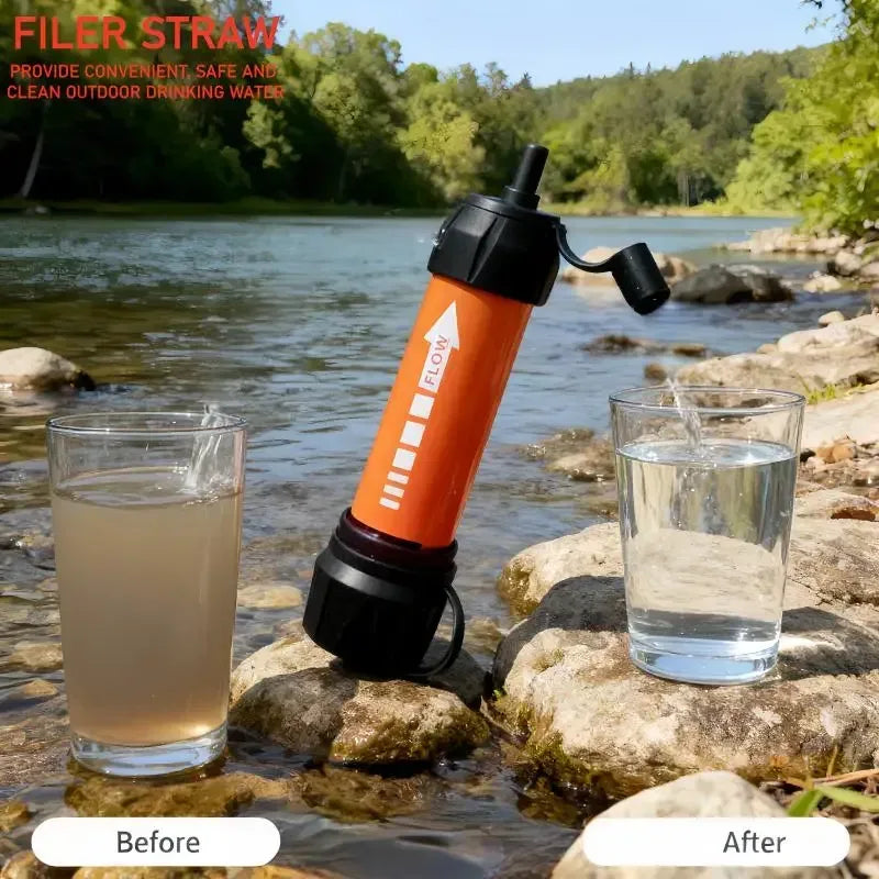Tragbarer Wasserfilter für Outdoor und Survival – clever-campen Camping & Outdoor Schweiz