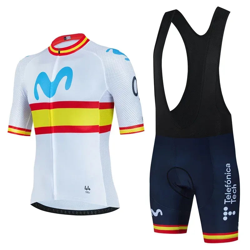 Movistar Fahrradtrikot Set Kurzarm Spanien Herren – clever-campen Camping & Outdoor Schweiz
