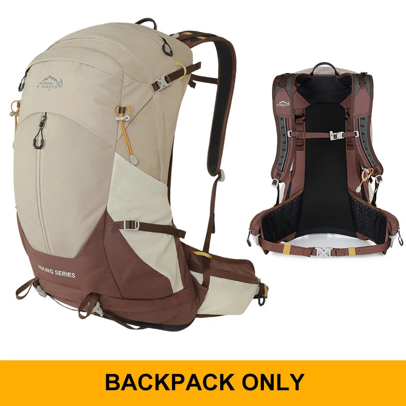 Wasserdichter Rucksack für Wanderungen mit Regenhülle