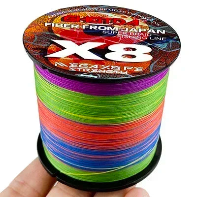 8-Strang Multifilament Angelschnur 300m/500m