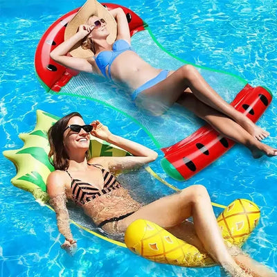 Aufblasbare Wasser-Hängematte für Pool & See – clever-campen Camping & Outdoor Schweiz