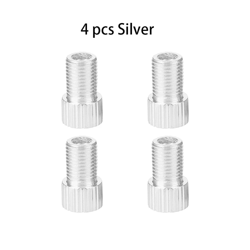 10 Farben Aluminium Ventiladapter Presta zu Schrader