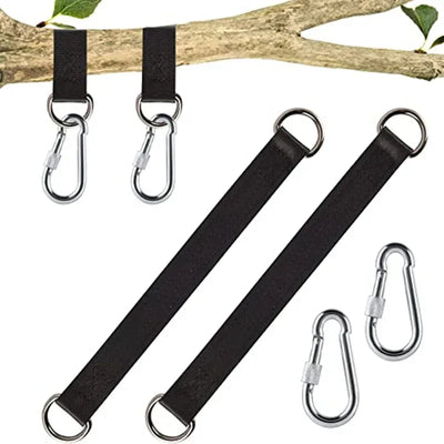 Hängematten Aufhängeset 200kg mit Karabiner und Ringen – clever-campen Camping & Outdoor Schweiz