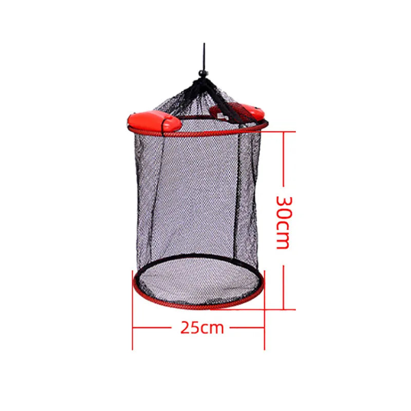 Angler-Netz - Portables Fischkorb-Netz