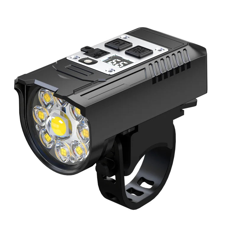 USB wiederaufladbare Fahrradlampe mit 2 LED Lichtern