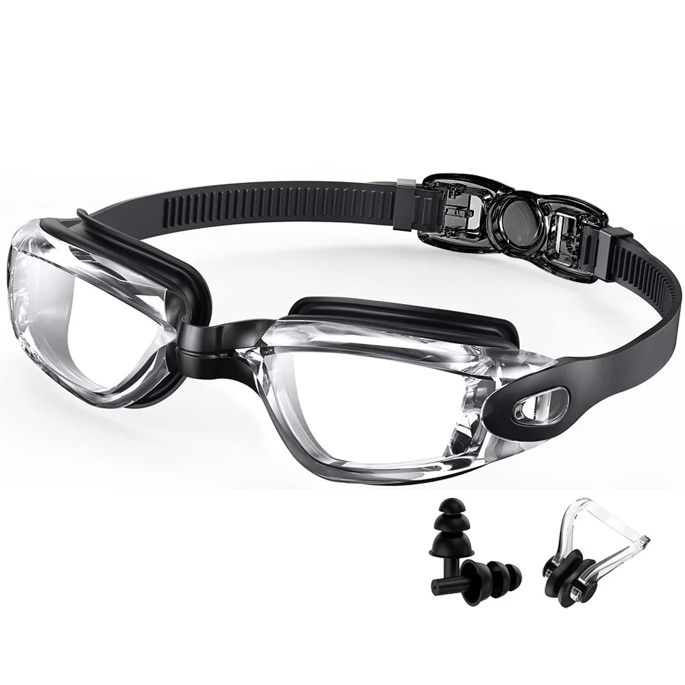 Professionelle Schwimmbrille mit 100% UV-Schutz