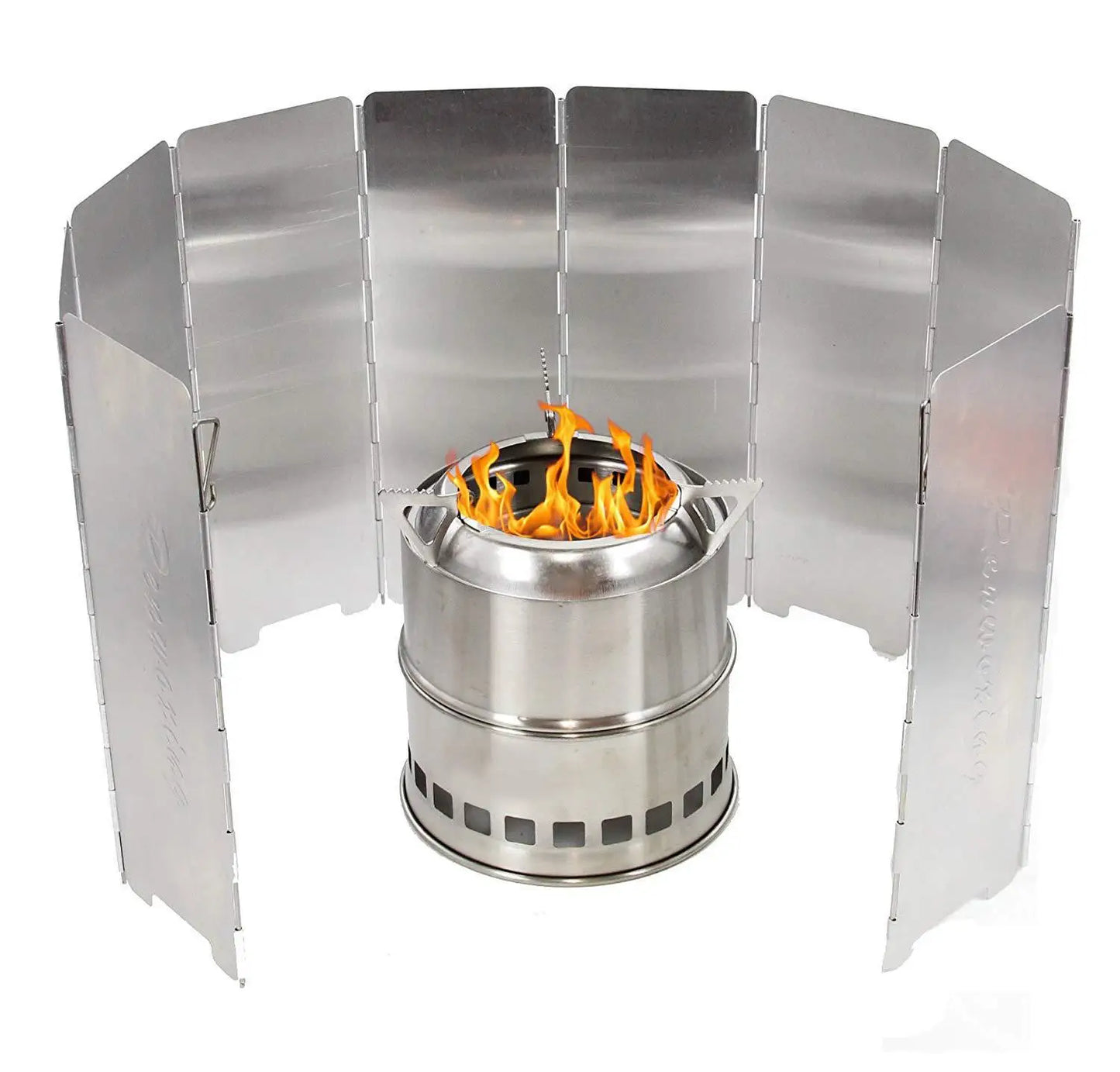 Windschutz für Campingkocher aus Aluminiumlegierung