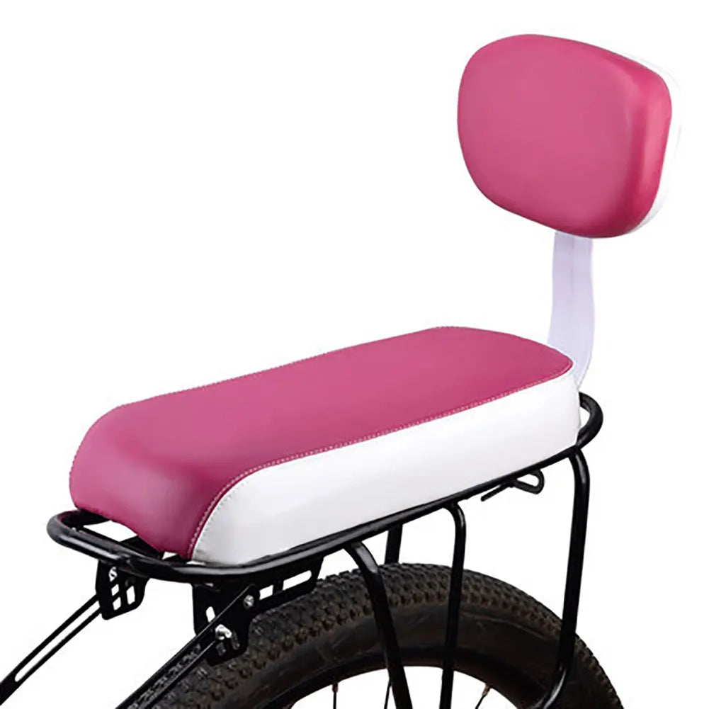 Fahrrad Rücksitz Polster mit Rückenlehne für Kinder