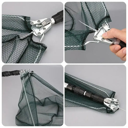 Ultraleichter faltbarer Fischernetz – ausziehbar – clever-campen Camping & Outdoor Schweiz