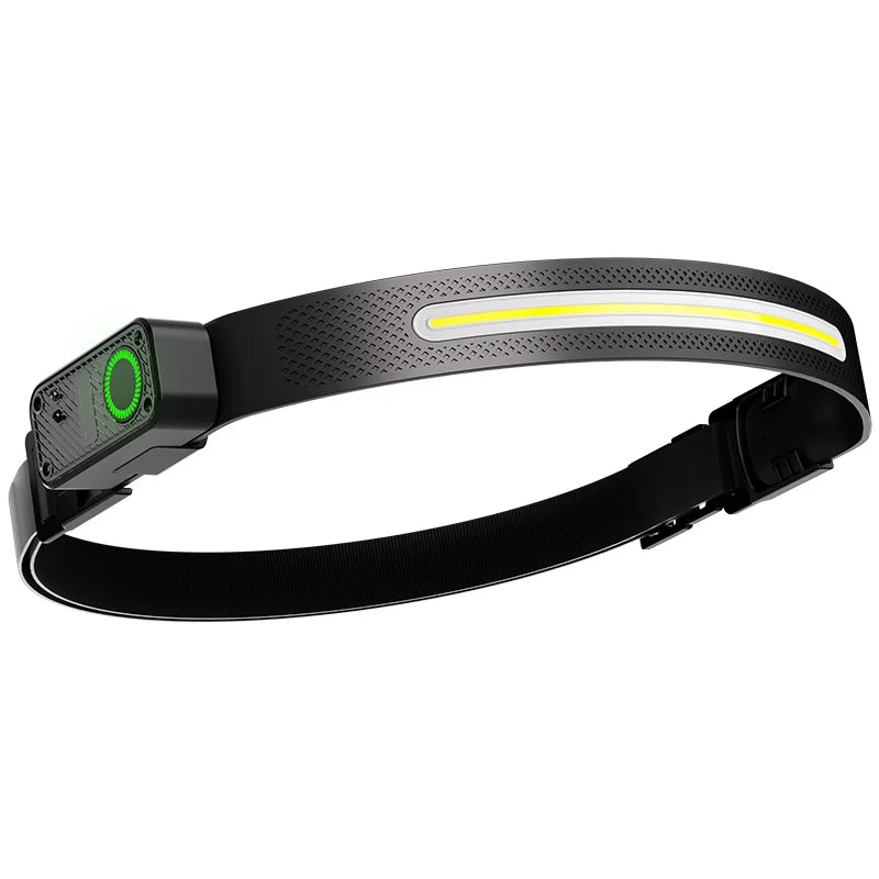 Rechargeable COB LED USB Stirnlampe mit starkem Magneten