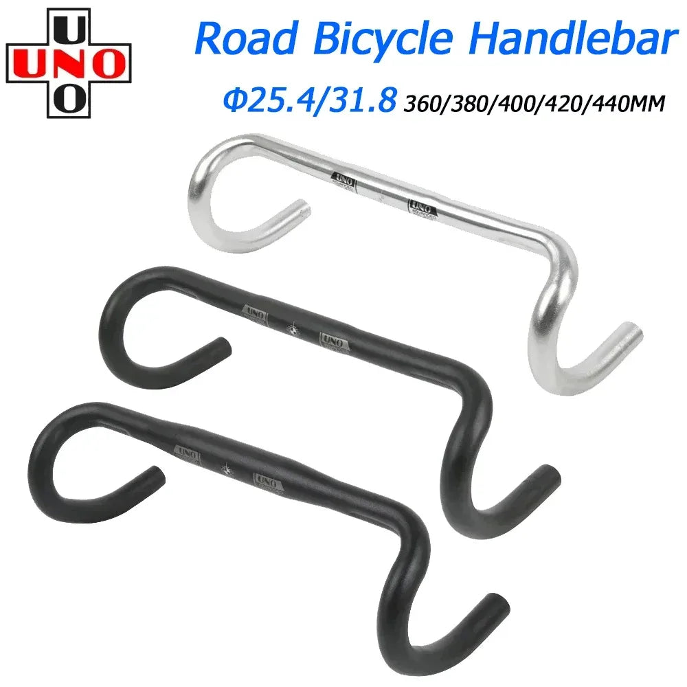 UNO UltraLight Rennradlenker 25.4/31.8MM 360-460MM Aluminium – clever-campen Camping & Outdoor Schweiz