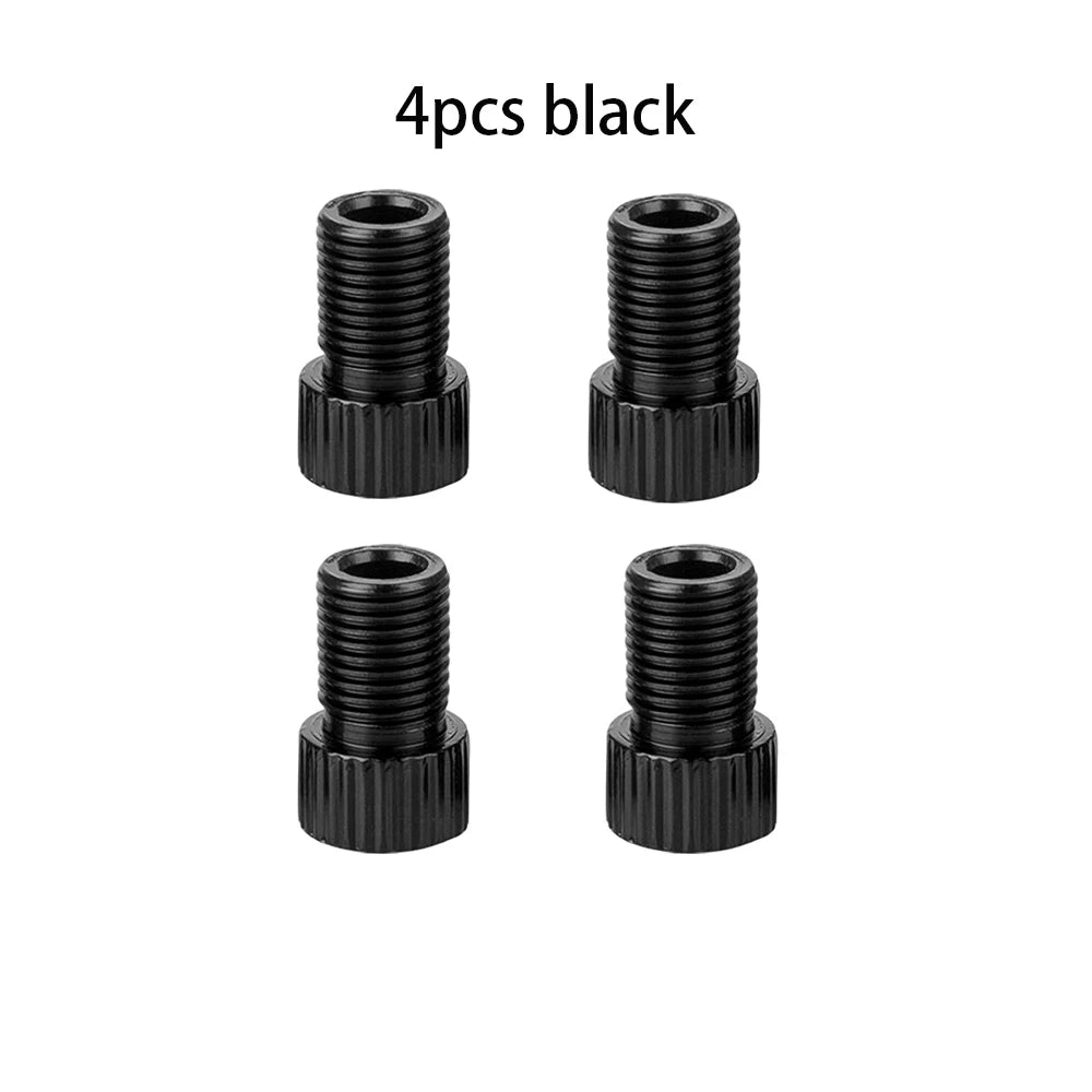 10 Farben Aluminium Ventiladapter Presta zu Schrader
