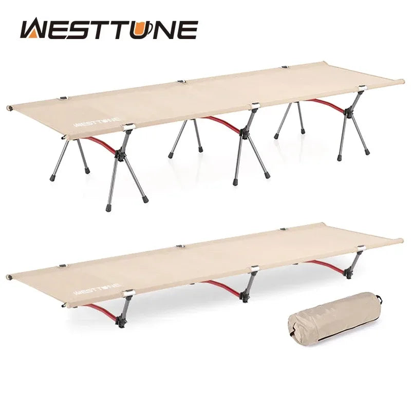 WESTTUNE Camping Feldbett Klappbar Ultraleicht Aluminium – clever-campen Camping & Outdoor Schweiz