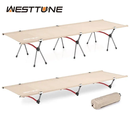 WESTTUNE Camping Feldbett Klappbar Ultraleicht Aluminium – clever-campen Camping & Outdoor Schweiz