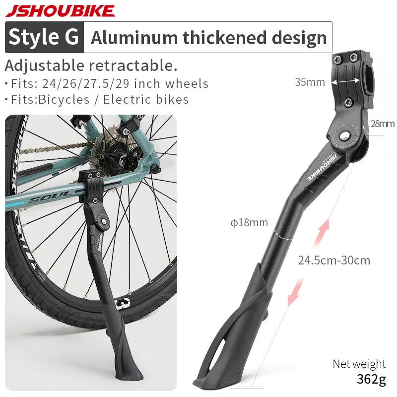 Verstellbarer Fahrradständer aus Aluminium für 24-29 Zoll