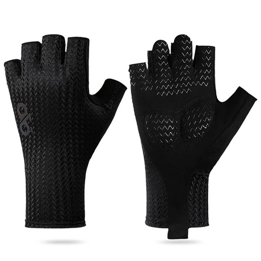 GTUBIKE Sommer Atmungsaktive Halbfinger Fahrrad-Handschuhe